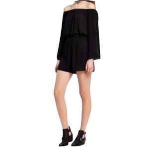 [Mossimo] Black Off The Shoulder Romper